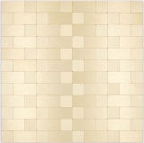 Mosaico mosaico autoadhesivo combi metal oro cocina baño MOS200-4G87