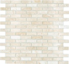 Mosaico mosaico autoadhesivo compuesto piedra natural travertino beige MOS200-4M92