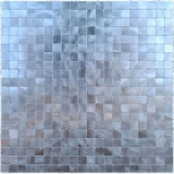Azulejos de mosaico Mosaicos autoadhesivos azulejos de metal pared backsplash cocina MOS200-4M15_f