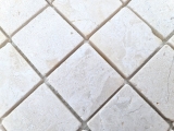 Muestra de mano mosaico azulejo mármol mosaico THUMBNAIL blanco cocina baño ducha suelo MOS40-T48W_m
