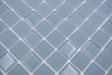 Muestra de mano mosaico azulejo Mosaicos autoadhesivos Crystal mix gris mate Azulejo backsplash cocina MOS200-4C18_m