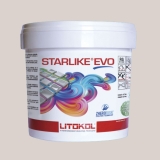Litokol STARLIKE EVO 500 ROSA CIPRIA rosa Mortero adhesivo de resina epoxi cubo de 2,5 kg