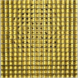 Diamond mosaico de azulejos de oro brillante pared cocina baño ducha MOS130-GO821
