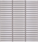 Mosaico de cerámica azulejos de mosaico blanco antiguo brillante pared cocina baño ducha MOS24-CG31