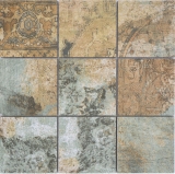 Mosaico de cerámica gres porcelánico beige marrón gris verde mate pared suelo cocina baño ducha MOS23-95CB_f