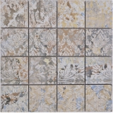 Mosaico de cerámica gres porcelánico multicolor mate pared suelo cocina baño ducha MOS16-71CS_f