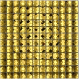 Mosaico de azulejos de diamante oro brillante piso de la pared cocina baño ducha MOS130-GO823_f