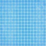 Mosaico de vidrio mosaico de azulejos luz manchas azules ducha BAD WALL pared de la cocina - MOS200-A13-N