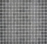 Mosaico de vidrio para piscina mosaico flotante gris aspecto basalto gris oscuro pegado con papel para piscina - MOS200-A09