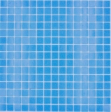 Mosaico de vidrio mosaico azul claro piscina mosaico piscina - MOS200-A14-P