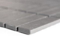 Azulejo de mosaico con dibujos hechos a mano cerámica barro gris marrón sin esmaltar antideslizante plato de ducha baño azulejo cocina cuarto de baño - MOS24-CUST051