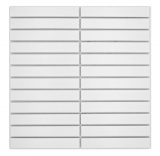 Mosaico de cerámica Modern Art blanco mate MOS24-S20
