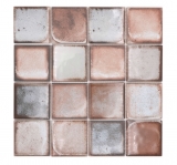 Azulejo de mosaico de vidrio Retro Vinatage Cement Style Pastel Beige MOS88-S06