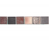 Borde de mosaico Vintage Used Look Orient Multicolor MOS24BOR-1235