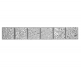 Borde de mosaico Estructura de plata MOS16BOR-0207