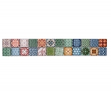 Mosaico frontera frontera mezcla adornos retro aspecto español MOS18DBOR-1616