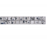 Borde mosaico Borde azul Berry Blueberry MOS18DBOR-1404