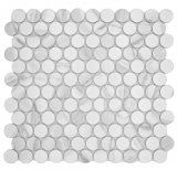 Cerámica mosaico blanco mate piedra mirada mosaico azulejo cocina pared azulejo espejo baño ducha pared MOS10-1102GR_f