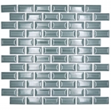 Mosaico de cerámica verde oscuro brillante metro mirada mosaico azulejo pared de la cocina azulejo backsplash baño ducha pared MOS26-0616_f