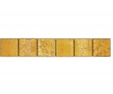 Borde Borde mosaico oro brillante mosaico azulejo cocina pared azulejo espejo baño ducha pared MOS120BOR-0786_f