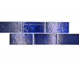 Frontera Frontera mosaico azul brillante compuesto mirada mosaico azulejo de la pared de la cocina azulejo espejo baño ducha pared MOS26BOR-KAS6_f