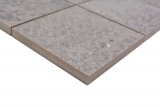 Muestrario de mano mosaico cerámico gres porcelánico gris claro antracita estampado MOS23-G7_m