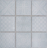 Jasba Clara mosaico cerámica gres país verde brillante retro look cocina baño ducha MOSJBC136 1 estera