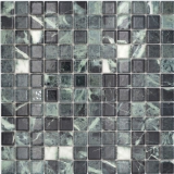 Jasba Agrob Buchtal Fresh Marble & More mosaico gres cerámico verde alpi brillante aspecto mármol cocina baño ducha MOSJBMM21 1 tapete
