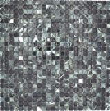 Azulejos de mosaico de cerámica Jasba verde alpi brillante aspecto mármol cocina pared baño azulejo ducha pared / 10 esteras de mosaico