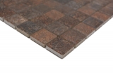 Muestra de mano Jasba Ronda mosaico cerámica gres óxido-mix mate óxido look cocina baño ducha MOSJBR100_m