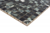 Muestra de mano Jasba Agrob Buchtal Fresh Marble & More mosaico gres cerámico verde alpi brillante aspecto mármol cocina baño ducha MOSJBMM27_m