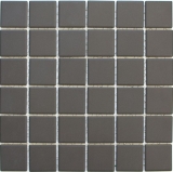 Mosaico de azulejos de cerámica marrón sin esmaltar pared de la cocina cuarto de baño MOS14-CU253_f