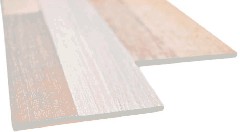 Muestra de mano revestimiento mural de aluminio revestimiento mural autoadhesivo metal efecto madera claro MOS200-W2211_m