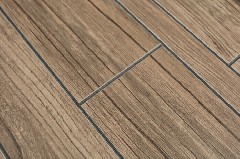 Muestra de mano compuesto aluminio efecto madera Madera marrón Estructura pared azulejo espejo MOS200-56WBS_m