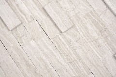 Muestra de mano compuesto piedra natural Madera gris pared azulejo backsplash MOS200-M02_m