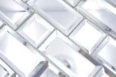 Muestra de mano combinación Espejo Metro pared azulejo espejo cocina ducha baño MOS180-05_m