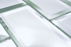 Mano patrón rectángulo espejo metro grande pared azulejo espejo cocina ducha baño MOS180-07_m