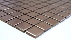 Muestra de mano mosaico azulejo cerámica cobre MOS24-0215_m