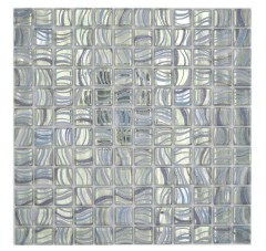 Mosaico de azulejos piscina mosaico piscina mosaico pared de ducha metálico claro verdoso azulado ESPAÑA MOS220-78256U