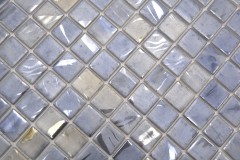 Muestra de mano mosaico azulejo piscina mosaico piscina mosaico palomas gris azul beige tonos ducha pared ESPAÑA - 220-71254U_m