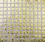 Mosaico de cerámica de oro mosaico de azulejos estructura