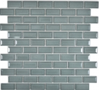 Metro Subway Azulejos Subway Petróleo Gris Verde Facet Mosaico Azulejo de cerámica Backsplash Cocina MOS26-0218