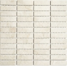 Rod mosaico de azulejos de cerámica de piedra mirada luz beige azulejos backsplash cocina MOS24-STSO45