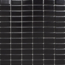 Rod mosaico de cerámica negro mate azulejo WC azulejo del baño MOS24B-0311