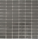 Mosaico de azulejos de cerámica de metal gris varillas de metal brillante MOS24B-0204_f
