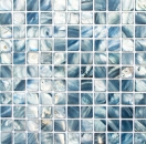 Madre de la perla mosaico concha mosaico azul gris azulejo backsplash pared de la cocinaMOS150-SM2582