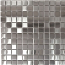 Acero inoxidable azulejo de mosaico de plata cepillado mate azulejo backsplash pared de la cocina MOS129-23D