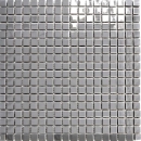 Acero inoxidable azulejo de mosaico de plata brillante azulejo backsplash pared de la cocina MOS129-15G