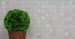 Muestra de mano mosaico azulejo mármol piedra natural gris gris rayas MOS42-0204_m