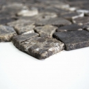 Muestra de mano mosaico azulejo mármol piedra natural beige cantera Ciot Castanao MOS44-30-180_m